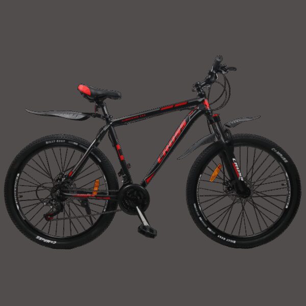 Велосипед Cross Hunter 27.5" 17" Чорний-Червоний купити