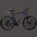 Велосипед Cross Hunter 27.5" 17" Чорний-Синій купити
