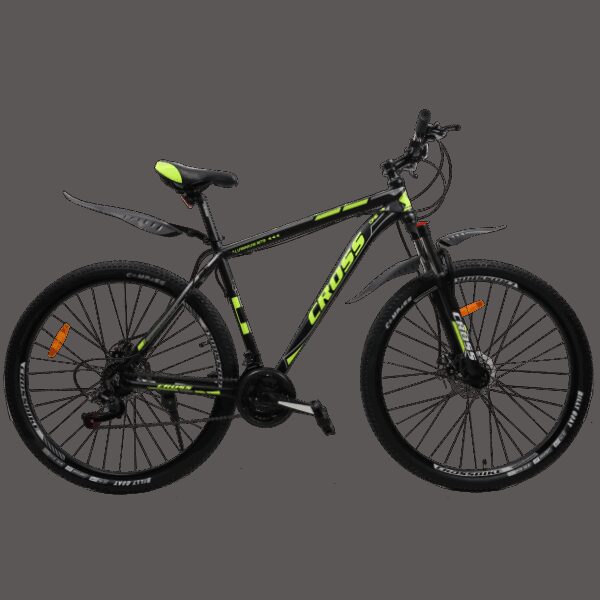Велосипед Cross Hunter 27.5" 17" Чорний-Жовтий купити