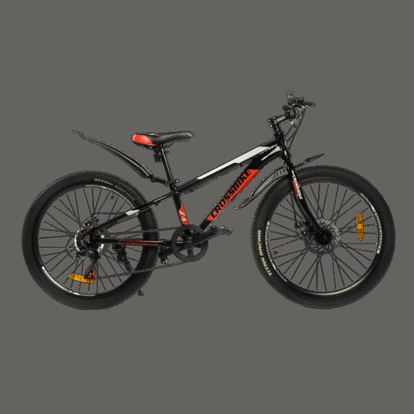Велосипед Crossbike Dragster 24" 11" Чорний-червоний купити