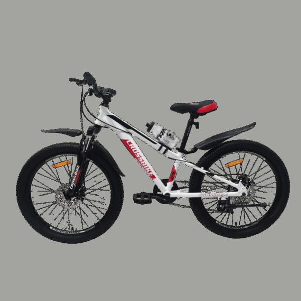 Велосипед Crossbike Dragster Susp 24" 11" Білий-Червоний купити