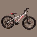 Велосипед Crossbike Dragster Susp 26" 13" Білий-Червоний купити