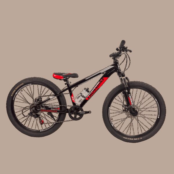 Велосипед Crossbike Dragster Susp 26" 13" Чорний-Червоний купити
