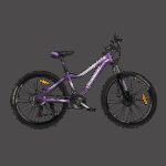 Велосипед CrossBike Empire 26"15"Фіолетовий-Білий купити