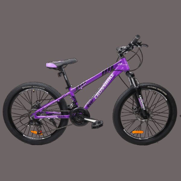 Велосипед CrossBike Everest 24"12" Фіолетовий купити