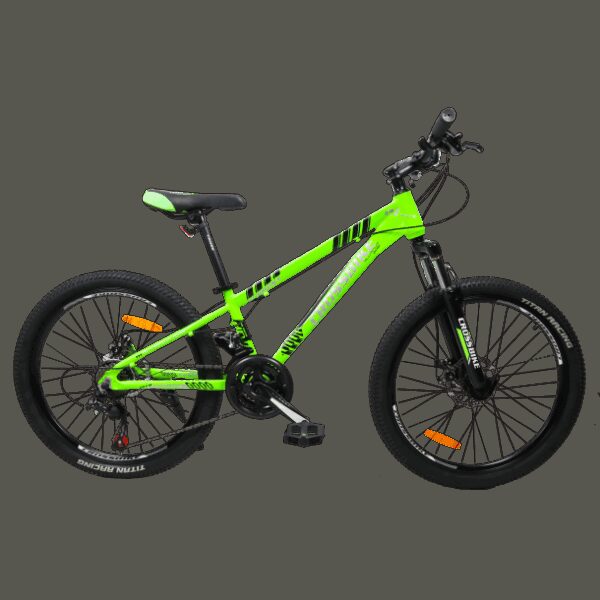 Велосипед CrossBike Everest 24"12" Салатний купити