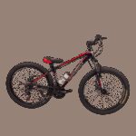 Велосипед CrossBike Everest 27.5" 15" Чорний-Червоний купити