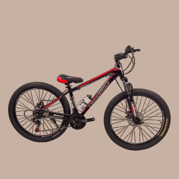 Велосипед CrossBike Everest 27.5" 15" Чорний-Червоний купити