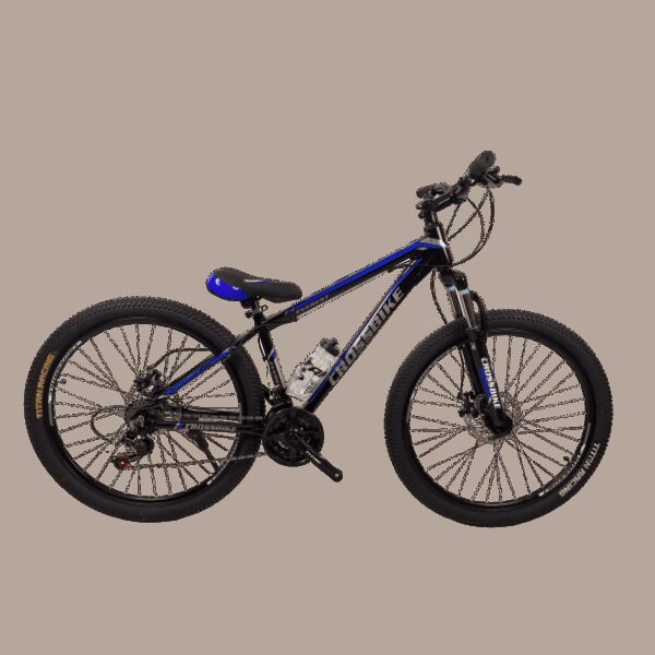 Велосипед CrossBike Everest 27.5" 15" Чорний-Синій купити