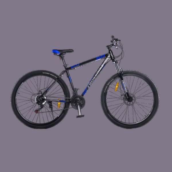 Велосипед CrossBike Everest 27.5" 17" Чорний-Синій купити
