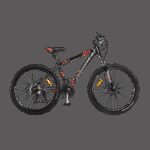 Велосипед CrossBike Everest 27"17" Чорний-Червоний купити