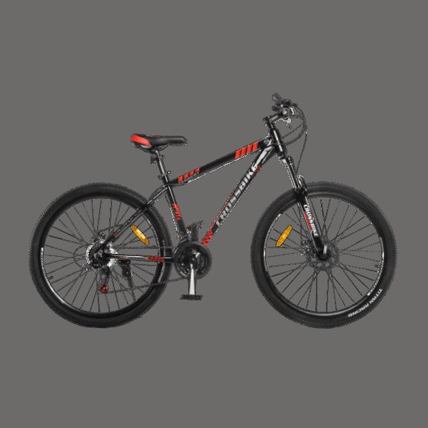 Велосипед CrossBike Everest 27"17" Чорний-Червоний купити