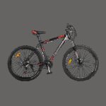 Велосипед CrossBike Everest 27"19" Чорний-Червоний купити