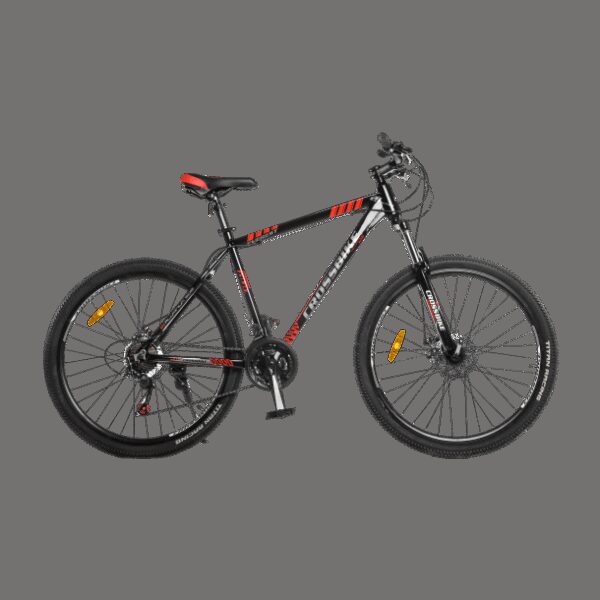Велосипед CrossBike Everest 27"19" Чорний-Червоний купити