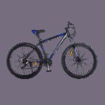 Велосипед CrossBike Everest 29"19" Чорний-Синій купити