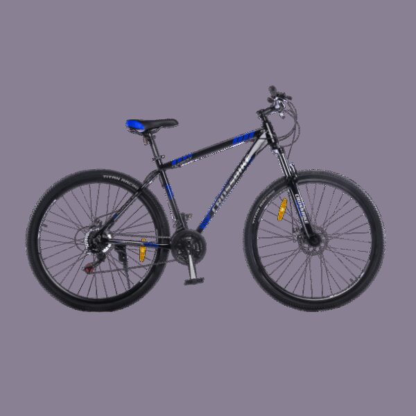 Велосипед CrossBike Everest 29"19" Чорний-Синій купити