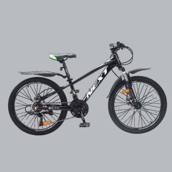 Велосипед Crossbike Next 2025 24" 11" Чорний-Зелений купити
