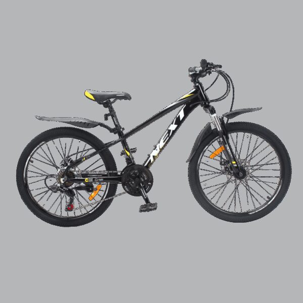 Велосипед Crossbike Next 2025 24" 11" Чорний-Жовтий купити