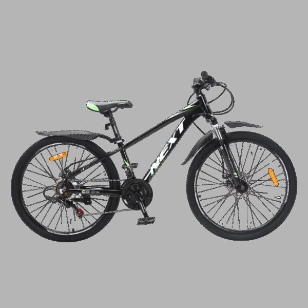 Велосипед Crossbike Next 2025 26" 12" Чорний-Зелений купити