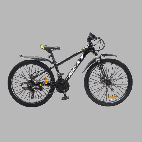 Велосипед Crossbike Next 2025 26" 12" Чорний-Жовтий купити