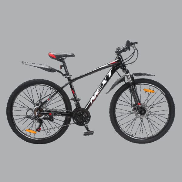 Велосипед Crossbike Next 2025 27.5" 17" Чорний-Червоний купити