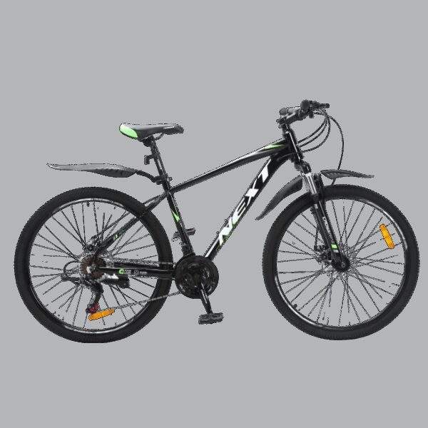Велосипед Crossbike Next 2025 27.5" 17" Чорний-Зелений купити