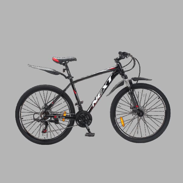 Велосипед Crossbike Next 2025 27.5" 19" Чорний-Червоний купити
