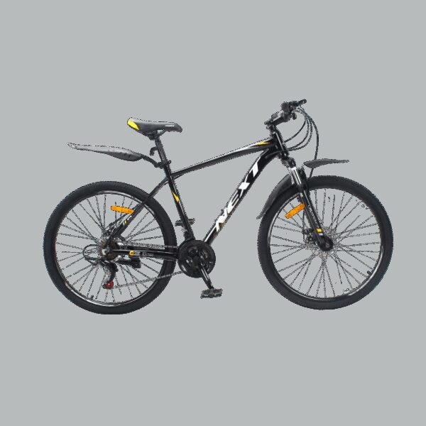 Велосипед Crossbike Next 2025 27.5" 19" Чорний-Жовтий купити
