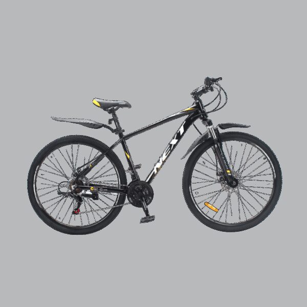 Велосипед Crossbike Next 2025 29" 18" Чорний-Жовтий купити