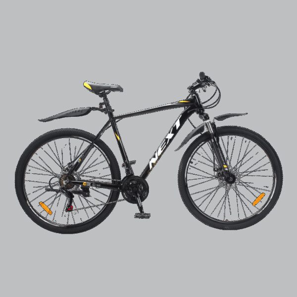 Велосипед Crossbike Next 2025 29" 22" Чорний-Жовтий купити