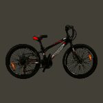 Велосипед CROSSBIKE Spark D 24" 11" Чорний-Червоний купити
