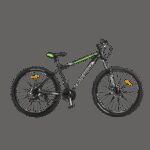 Велосипед CrossBike Storm 27"17" Чорний-Зелений купити