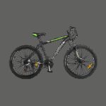 Велосипед CrossBike Storm 29"19" Чорний-Зелений купити