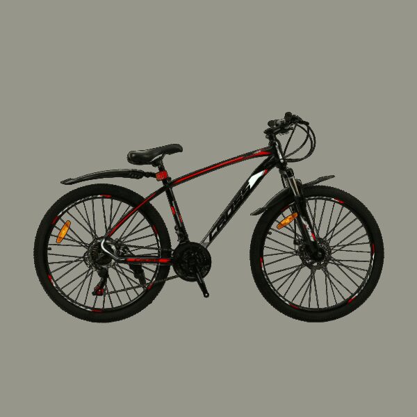 Велосипед CrossBike Tracker 27.5" 17" Чорний-Червоний купити