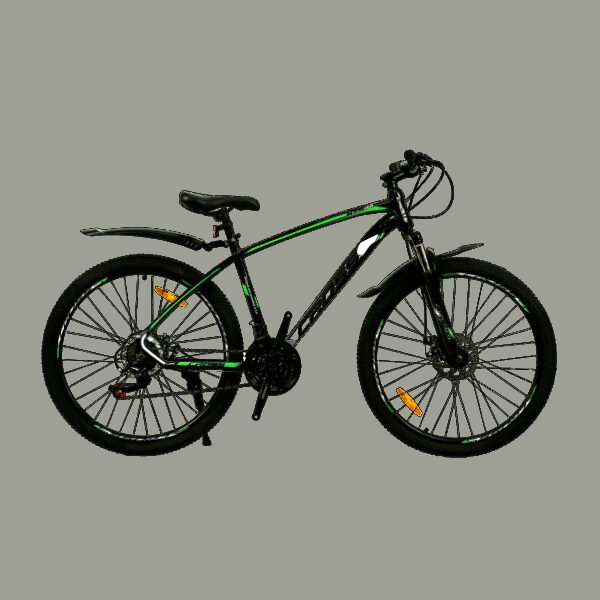 Велосипед CrossBike Tracker 27.5" 17" Чорний-Зелений купити