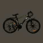 Велосипед CrossBike Tracker 27.5" 17" Чорний-Жовтий купити